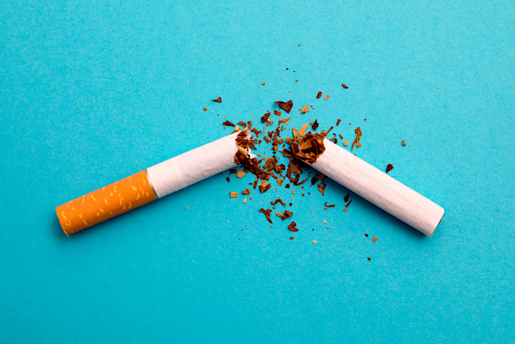 Tutkimukseen osallistui 201 tupakoijaa, joilla oli pitkä tupakointihistoria.